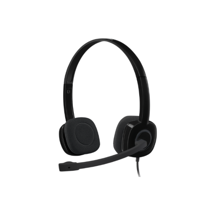 Logitech H151 stereopeakomplekt, must