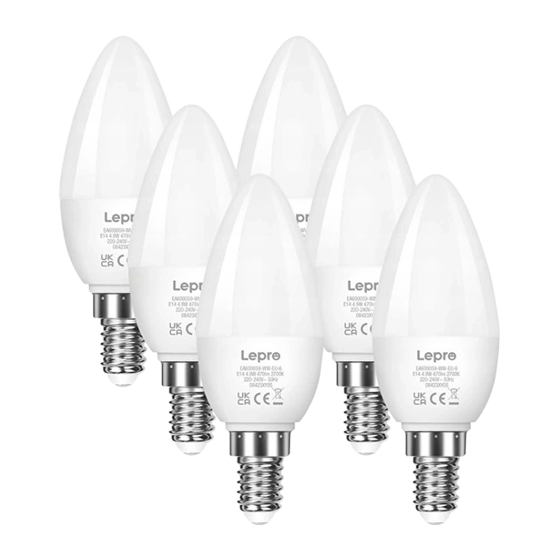 LEPRO 600059-WW-EU-6 E14 LED spuldze, sveces