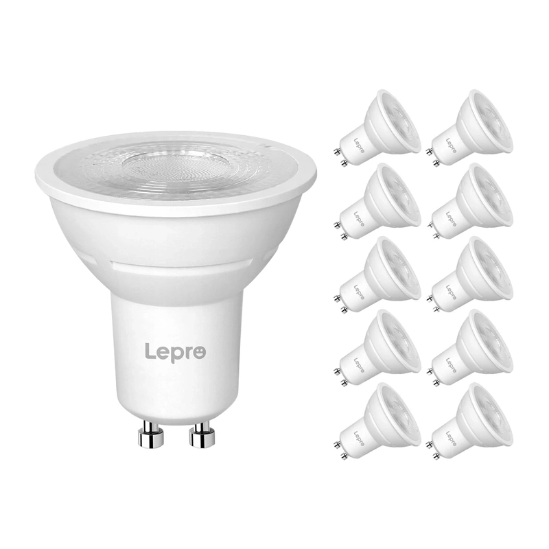 LEPRO 200084-WW-EU-10 GU10 aptumšojama LED spuldze