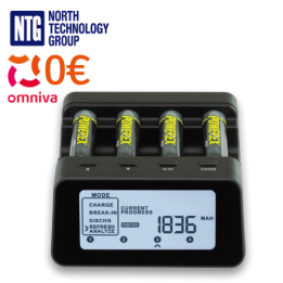 Maha Powerex MH-C9000 PRO Ni-MH/Ni-Cd 4-slots professional charger-analyzer