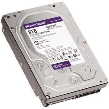 HDD DVR-ile HDD-WD85PURZ 8TB 24/7 WESTERN DIGITAL