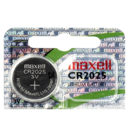 Maxell Hologram CR2025/DL2025/ECR2025 3V liitiumaku (toodetud Jaapanis), 1 tk.