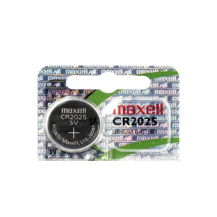 Maxell Hologram CR2025/DL2025/ECR2025 3V ličio baterija (pagaminta Japonijoje), 1 vnt.
