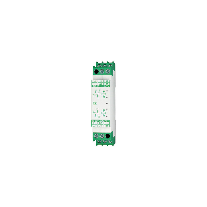 Schalk RDW104 Doppelrelais 2 x 24V UC, 2 Wechsleri 10A
