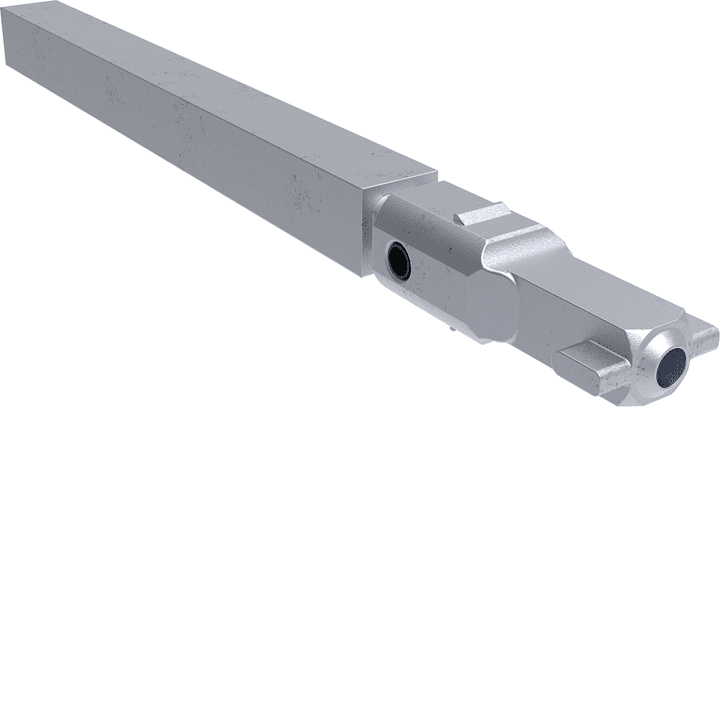 Hager HXW912H Akseli 14x14mm 200mm (10x10mm)