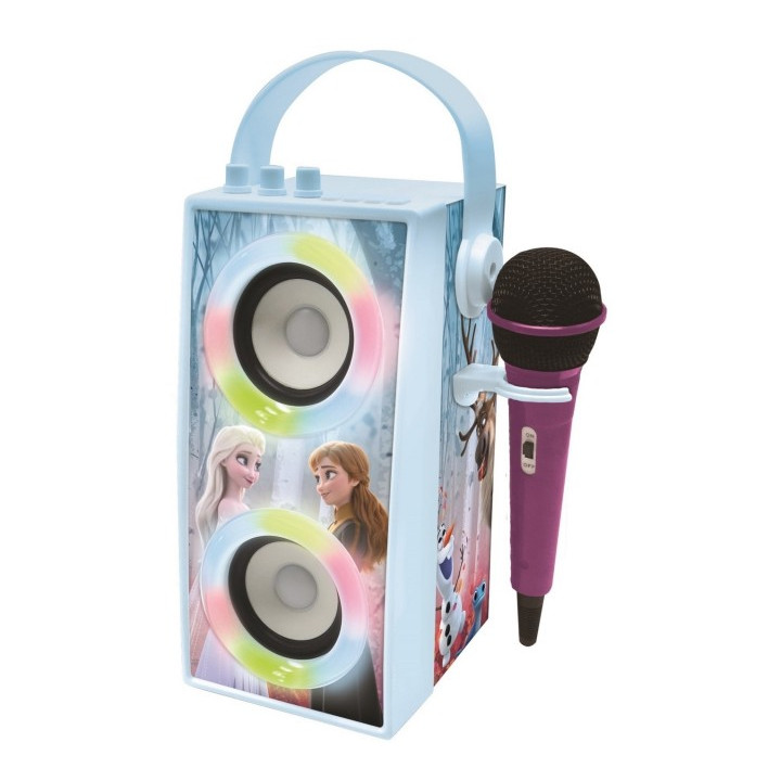 Lexibook Frozen Karaoke Set: Portable Bluetooth Speaker + Microphone