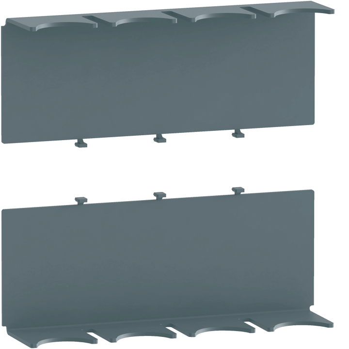 Hager HYT051H Earth Plate Straight Terminal P250 4P
