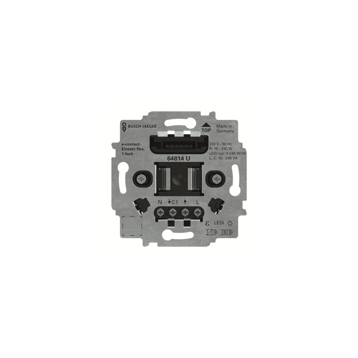 Busch-Jaeger 64814 U e-contact-Eins. lankstus, 1-f