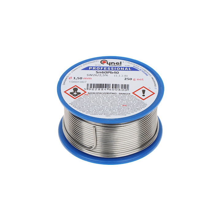 Juotoslanka Wire Pre-1.5/250 Unipress Cynel