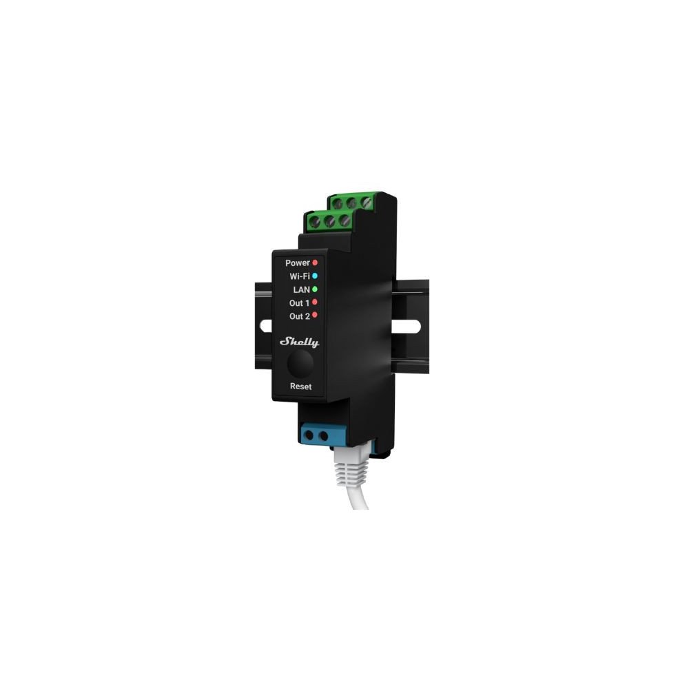 Shelly PRO 2PM WiFi + Ethernet 2-