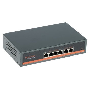 SWITCH POE APTI-POE0402-60W-ECO 4-PORT