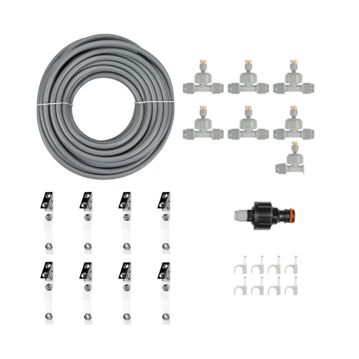 GARDEN WATER MIST WL-Z1012 WHITE LINE 12 m BRADAS