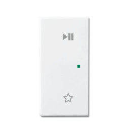 Busch-Jaeger 6237-21-84 Wippe/L 2-fach,Play/Pause