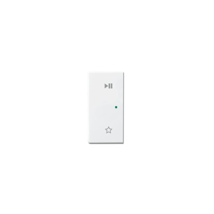 Busch-Jaeger 6237-21-84 Wippe/L 2-fach,Play/Pause