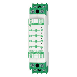 „Schalk NC4109“ tinklo 230 V kintamosios srovės (REB), 4 fachų 330 nF / 250 V