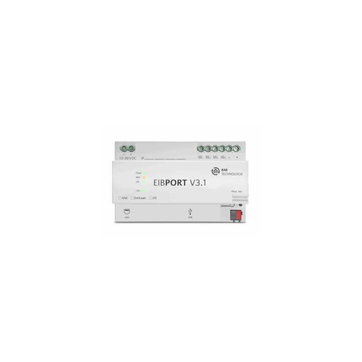 BAB-TEC 10105 EIBPORT tipo LAN KNX 3.1 versija --- dabartinė versija ---