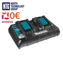 Makita DC18RD kahe pordiga kiire liitium-ioon LXT laadija