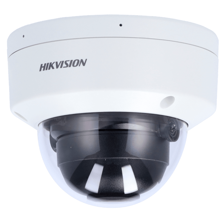 HIKVISION VALUE DS-2CD1183G2-LIU(2.8mm) 8MP 4K PoE IP kupola kamera ar 30m IR, iebūvētu mikrofonu, IP67