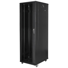 VidiLine R19-42U/800-SS 19" 42U Server Rack Black
