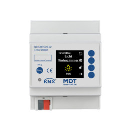 MDT SCN-RTC20.02 KNX ajalüliti 20-kanaliline aktiivse värviekraaniga, 4 SU MDRC