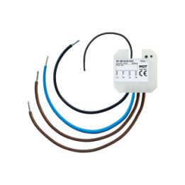 MDT RF-BE2230.01S KNX RF+ Degustatorius / Tasterinterface 2 fach, UP, Ausführung 230 V AC, saugus