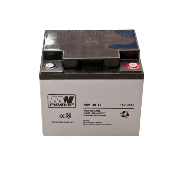 Akumulator AGM MW 40-12 12V 40Ah Standard (żywotność 6-9 lat)