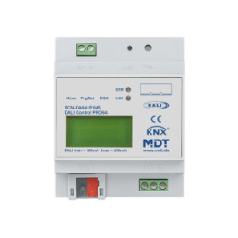 MDT SCN-DA641P.04S DALI Control Pro64 -yhdyskäytävä, 4TE REG, KNX, MDT, suojattu