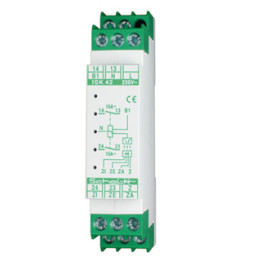 Schalk ISK429 Zentralimpulsschalter mit galvan. Trennung 230V AC, ZE/ZA/ZI, 2 Schließer