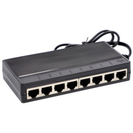VidiLine VIDI-G800 8-Port Gigabit PoE Switch