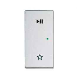 Busch-Jaeger 6237-21-83 Wippe/L 2-fach,Play/Pause