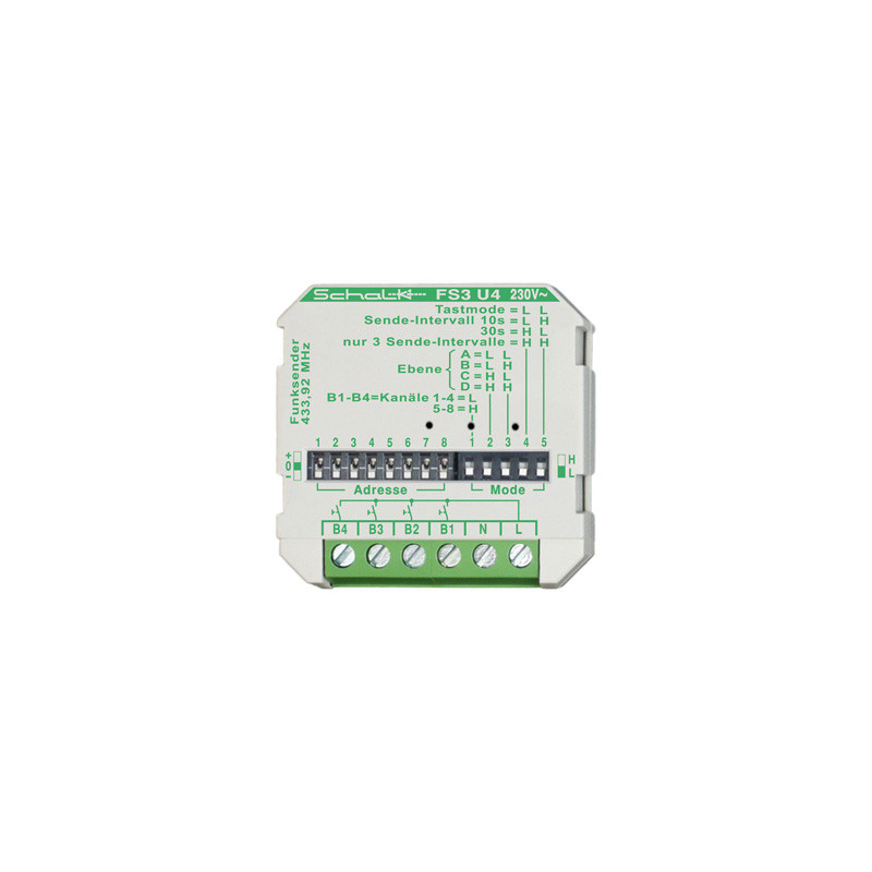 Schalk FS3U49 Funk-Sender 4 kanālu 230