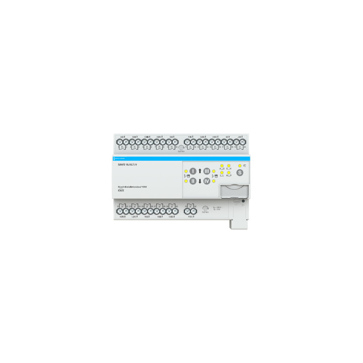 Busch-Jaeger SAH/S16.10.7.11 Schalt-/Jalousieaktor, 16fach, 10 A, REG