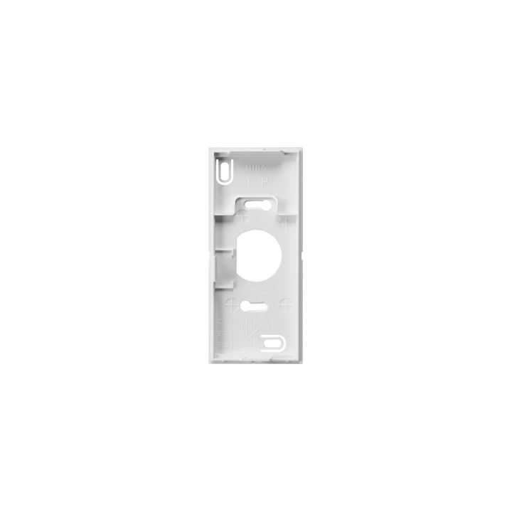GIRA 851003 Montagepl. Wohnungsstation Video AP System 55 Reinweiß