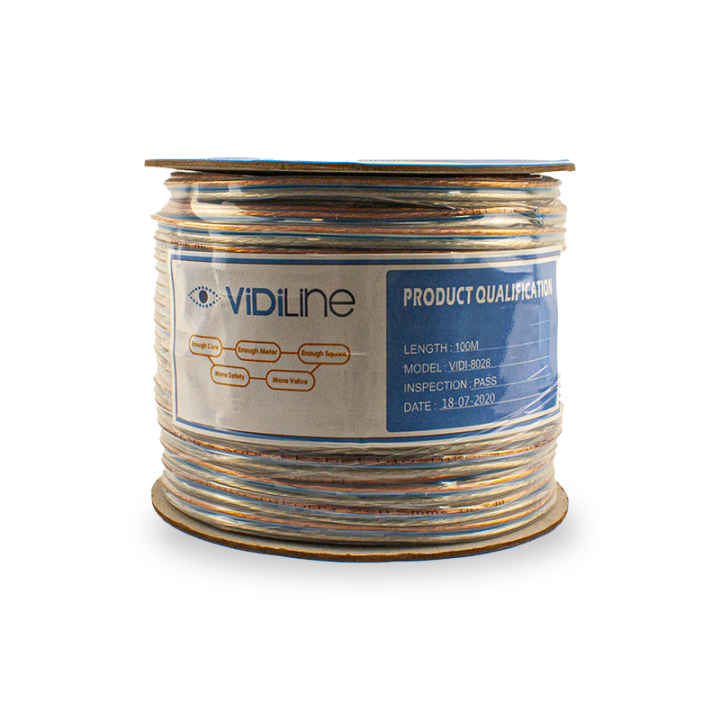 VidiLine VIDI-KAB-GŁ-0,5CU Speaker Cable 2x0.5mm OFC Ultra 1 Meter
