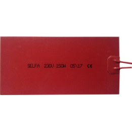 Silikona gumija 230V/200W, 200x100mm