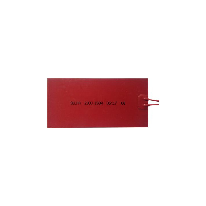 Silikona gumija 230V/200W, 200x100mm