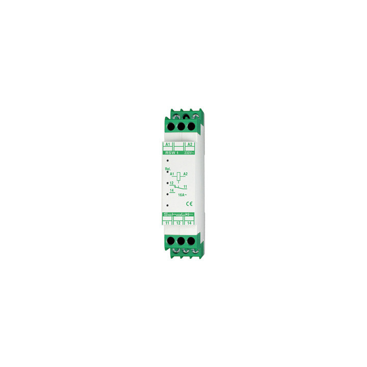 Schalk RSW109 Schaltrelais 230V AC, 1 Wechsler 16A