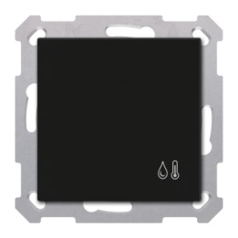 MDT SCN-TFS5506.01 KNX ruumitemperatuuri/niiskuse andur 55, must matt