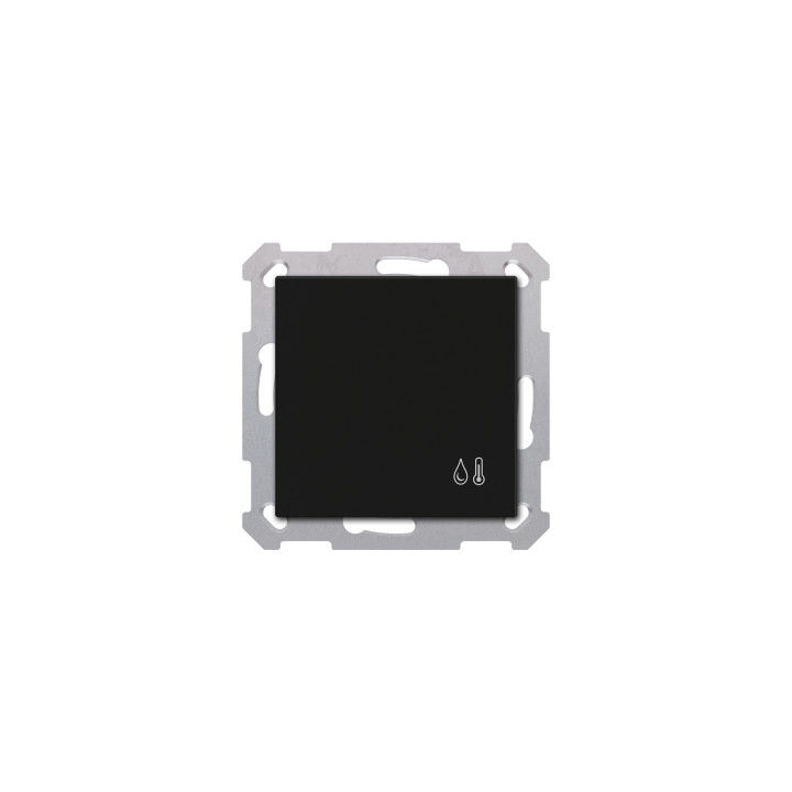 MDT SCN-TFS5506.01 KNX ruumitemperatuuri/niiskuse andur 55, must matt