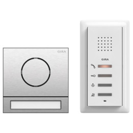 GIRA 2406000 EFH-Paket garso sistema 106 Edelstahl