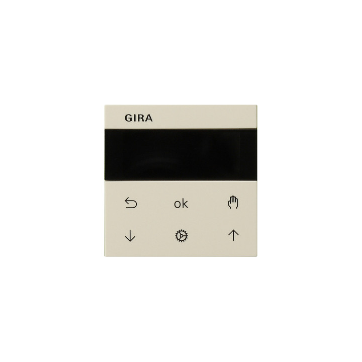 GIRA 536601 S3000 Jalousie- + Schaltuhr Display System 55 Cremeweiß