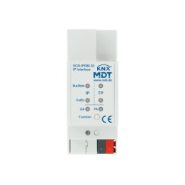 MDT SCN-IP000.03 KNX IP-liitäntä ja IP Secure ja Data Secure 2TE REG