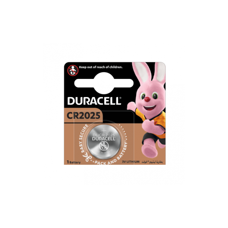 Duracell CR2025 3V litija monētu akumulators