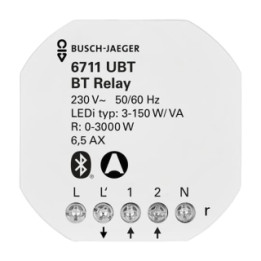 Busch-Jaeger 6711 UBT Bluetooth, Relais Unterputz, 1-fach