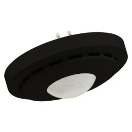 MDT SCN-KP360K306.03 KNX Combi-Presence Detector 360° with room climate sensors, Black matt finish