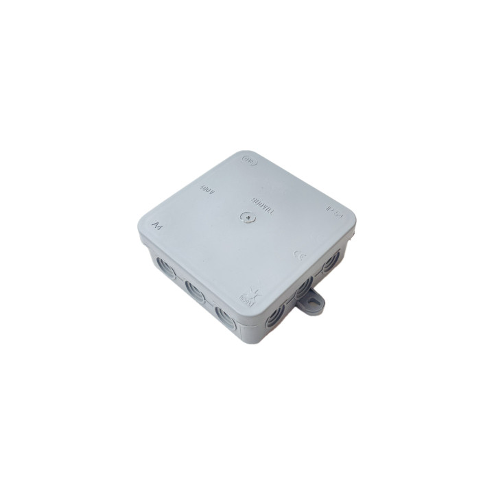 BUDVILL A4 Feuchtraum-Abzweigdose IP54 grau 100x100x40mm