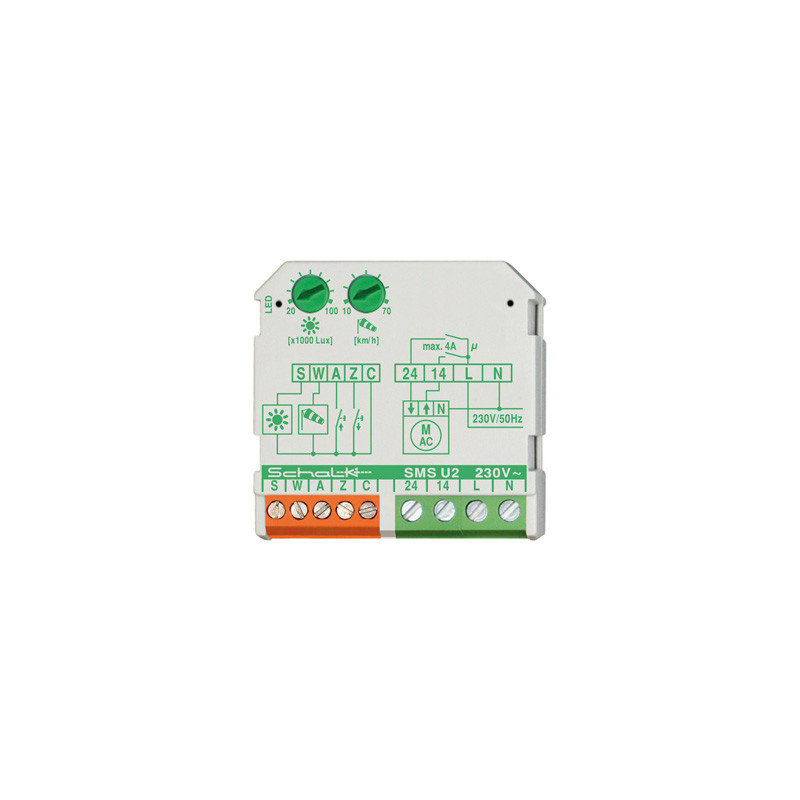 Schalk SMSU29 Sensorgesteuerte Motorsteuerung (Wind/Licht) 230V