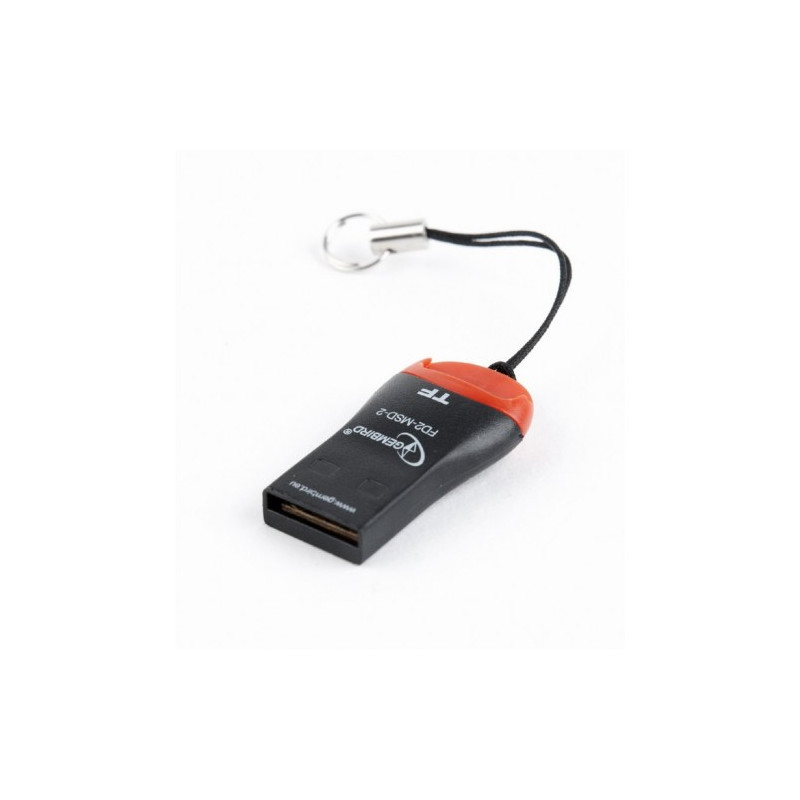 Gembird FD2-MSD-3 USB MicroSD karšu lasītāja