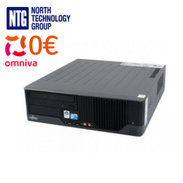 Used Fujitsu E5730, Intel Pentium Dual-Core E5800, 4GB RAM, 120GB SSD, Windows 10 Home + Office 2019 Standard