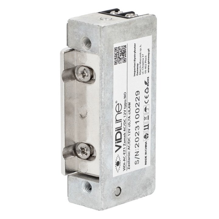 VidiLine VIDI-AC-EZ1 Classic NC Electric Strike DC/AC 12V 0.7A